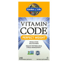 Garden of Life Vitamin Code идеальный вес 240 растительных капсул UltraZorbe