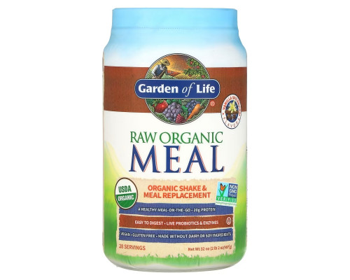 Garden of Life RAW Meal Beyond Organic Snack and Meal Replacement Vanilla Spiced Chai 2.5 lbs (1.1 kg) Garden of Life RAW Meal Beyond Organic Snack and Meal Replacement Vanilla Spiced Chai 2.5 lbs (1.1 kg)