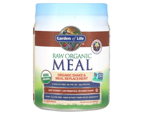 Garden of Life Сыроедный продукт, заменитель еды со вкусом ванили и пряного чая 1,2 фунта (557 г) Garden of Life Сыроедный продукт, заменитель еды со вкусом ванили и пряного чая 1,2 фунта (557 г)