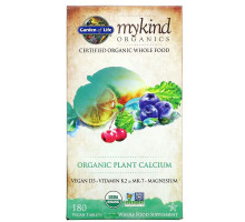 Garden of Life KIND Organics органический растительный кальций 180 веганских таблеток