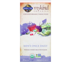 Garden of Life KIND Organics Men's Once Daily 60 веганских таблеток