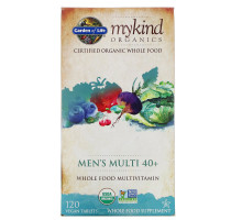 Garden of Life KIND Organics Men's Multi 40+ 120 веганских таблеток