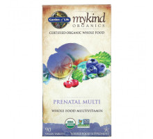 Женское здоровье MyKind Organics, Prenatal Multi, 90 Vegan Tablets