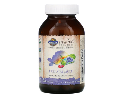Garden of Life KIND Organics Prenatal Multi 180 веганских таблеток Garden of Life KIND Organics Prenatal Multi 180 веганских таблеток