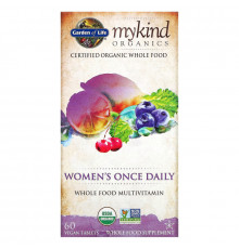 Garden of Life KIND Organics Women's Once Daily 60 веганских таблеток