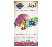 Garden of Life Women's Multi 40+ цельнопищевые мультивитамины 120 веганских таблеток