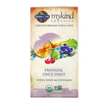 Garden of Life, mykind Organics, Prenatal Once Daily, 90 Vegan Tablets