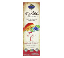 Garden of Life, mykind Organic, Vitamin C Organic Spray, Cherry-Tangerine, 2 fl oz (58 ml)