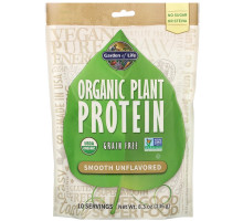 Garden of Life, Органический Растительный Белок, без Вкусовых Добавок, 8,0 унций (226 г)