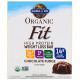 Garden of Life, Organic Fit, Высокобелковый Батончик для Эффективной Потери Веса, Шоколадная Помадка, 12 Батончиков, по 1,9 унции (55 г) Каждый