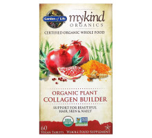Garden of Life, MyKind Organics, Organic Plant Collagen Builder, 60 Vegan Tablets