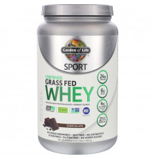 Garden of Life, Sport, Certified Grass Fed Whey, Refuel, Chocolate, 23.7 oz (672 g)