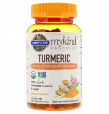 Garden of Life, Garden of Life, MyKind Organics, Turmeric, 120 Vegan Gummy Drops
