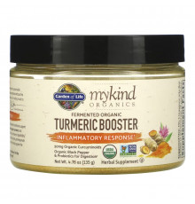 Garden of Life, MyKind Organics, Концентрированная органическая куркума, Воспалительный ответ, 4,76 унц. (135 г)