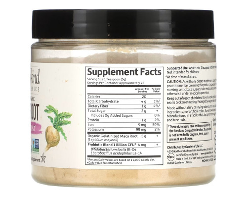Garden of Life, MyKind Organics, корень маки, органический продукт, Справедливая торговля, повышает уровень энергии, 7,93 унц. (225 г) Garden of Life, MyKind Organics, корень маки, органический продукт, Справедливая торговля, повышает уровень энергии, 7,93 унц. (225 г)