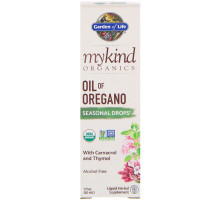 Garden of Life, MyKind Organics, Oil of Oregano Seasonal Drops, 1 fl oz (30 mL)