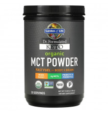 Garden of Life, Кето-органический порошок из среднецепочечных триглицеридов Dr. Formulated, 10,58 унц. (300 г)