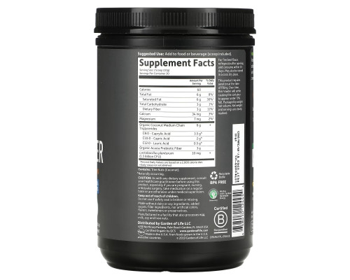 Garden of Life, Кето-органический порошок из среднецепочечных триглицеридов Dr. Formulated, 10,58 унц. (300 г) Garden of Life, Кето-органический порошок из среднецепочечных триглицеридов Dr. Formulated, 10,58 унц. (300 г)