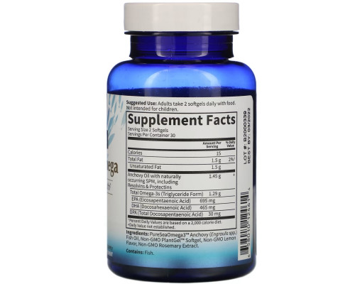 Garden of Life, Dr. Formulated, Advanced Omega, Lemon, 60 Softgels Garden of Life, Dr. Formulated, Advanced Omega, Lemon, 60 Softgels