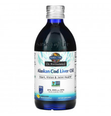 Garden of Life, Dr. Formulated, Alaskan Cod Liver Oil, Lemon, 13.52 fl oz (400 ml)