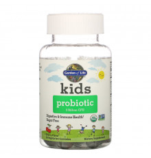 Garden of Life, Kids Probiotic, 3 Billion CFU, Cherry, 30 Vegetarian Gummies