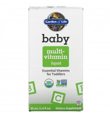 Garden of Life, Baby, Multivitamin Liquid, 1.9 fl oz ( 56 ml)