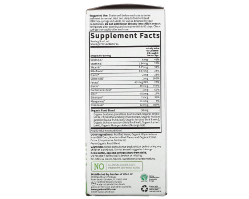Garden of Life, Baby, Multivitamin Liquid, 1.9 fl oz ( 56 ml)