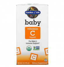Garden of Life, Baby, Vitamin C Liquid, 1.9 fl oz ( 56 ml)
