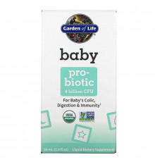 Garden of Life, Baby, Probiotic, 4 Billion CFU, 1.9 fl oz ( 56 ml)