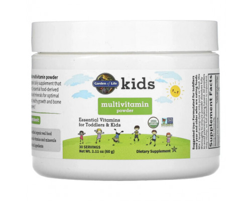 Детское здоровье Kids Multivitamin Powder, 2.11 oz (60 g) Детское здоровье Kids Multivitamin Powder, 2.11 oz (60 g)