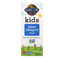 Garden of Life, Kids Plant Omega-3, Strawberry 2 fl oz (57.5 mL)  Liquid