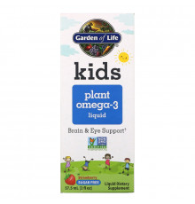 Garden of Life, Kids Plant Omega-3, Strawberry 2 fl oz (57.5 mL)  Liquid