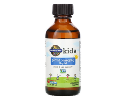 Garden of Life, Kids Plant Omega-3, Strawberry 2 fl oz (57.5 mL) Liquid Garden of Life, Kids Plant Omega-3, Strawberry 2 fl oz (57.5 mL) Liquid