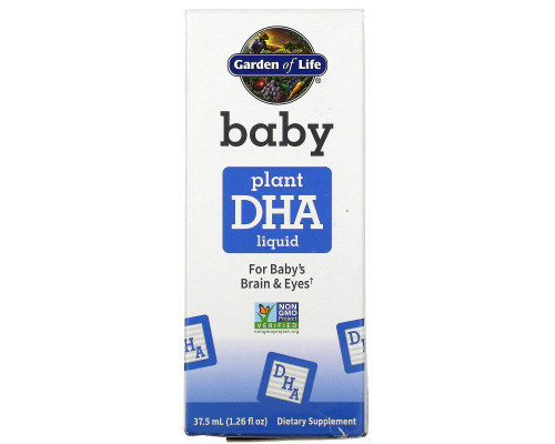 Garden of Life, Baby, Plant DHA Liquid, 1.26 fl oz ( 37.5 ml) Garden of Life, Baby, Plant DHA Liquid, 1.26 fl oz ( 37.5 ml)