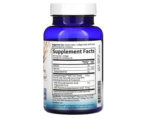 Garden of Life, Dr. Formulated, DHA, Lemon, 1,000 mg, 30 Softgels Garden of Life, Dr. Formulated, DHA, Lemon, 1,000 mg, 30 Softgels