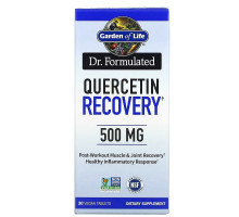 Garden of Life, Dr. Formulated, Quercetin Recovery, 500 mg, 30 Vegan Tablets
