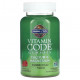Кальций Garden of Life, Vitamin Code, жевательные таблетки с кальцием и магнием, малина, 60 жевательных таблеток