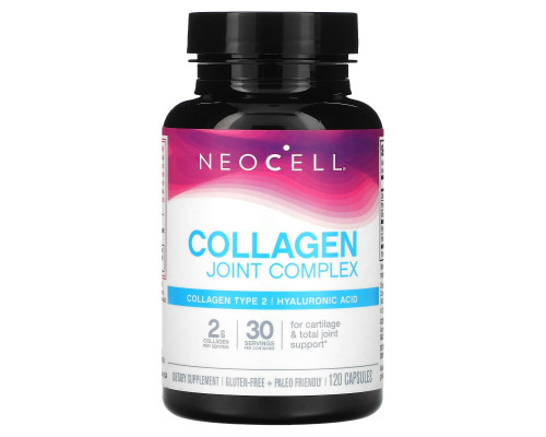 Neocell, Комплекс с коллагеном для суставов, Тип 2, 120 капсул