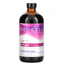 Neocell, Коллаген +C, гранатовый сироп, 16 жидких унций (473 мл)