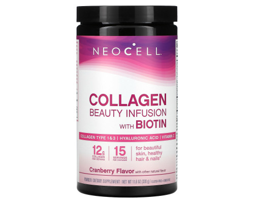 Neocell, Настойка красоты, клюквенный коктейль, 11.64 унц. (330 г) Neocell, Настойка красоты, клюквенный коктейль, 11.64 унц. (330 г)