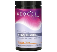 Neocell, Beauty Infusion, освежающий коллагеновый коктейль, мандариновый, 330 г