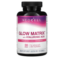 Neocell, Улучшенный увлажнитель кожи Glow Matrix, 90 капсул