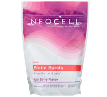 Neocell, Biotin Bursts, Бразильские ягоды асаи, 30 мягких жевательных конфет