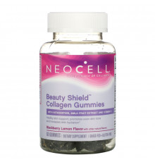 Neocell, Beauty Shield, Collagen Gummies, Blackberry Lemon, 60 Gummies