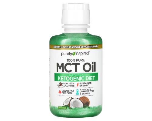 Purely Inspired, 100% Pure MCT Oil, 16 fl oz (475 ml) Purely Inspired, 100% Pure MCT Oil, 16 fl oz (475 ml)