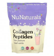 NuNaturals, Пептиды коллагена, 397 г