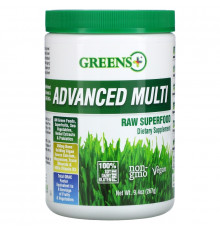 Greens Plus Усовершенствованный суперпродукт порошок из сырых овощей и зелени  9.4 унций (276 г)