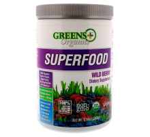 Greens Plus Органический суперпродукт Дикая ягода 8.46 унций (240 г)
