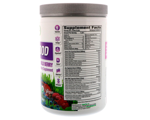 Greens Plus Органический суперпродукт Дикая ягода 8.46 унций (240 г)