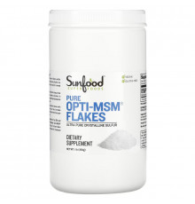Sunfood Чистые хлопья Opti-MSM 454 г